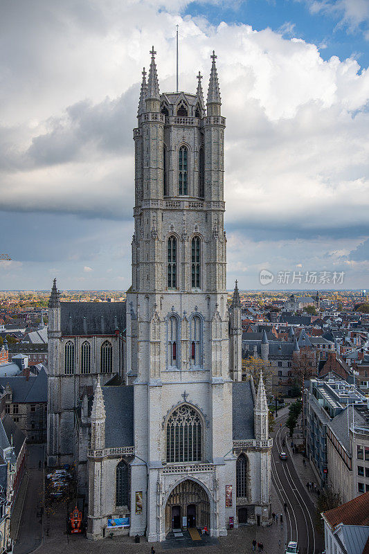 比利时根特的sint baafs大教堂